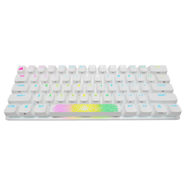 Беспроводная клавиатура Corsair K70 Pro Mini, белая.