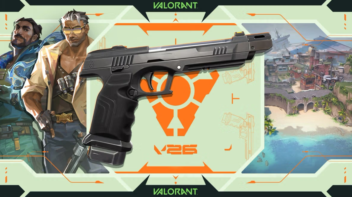 VALORANT gameplay showing weapon recoil and shooting consistency improvements in Patch 12.00 update