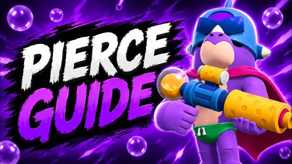 FULL PIERCE GUIDE! 🔥 Best Build, Gadgets, Star Powers & Tips | Brawl Stars