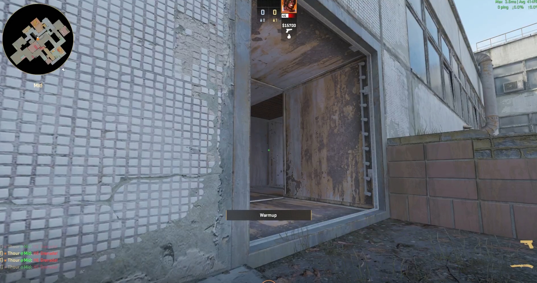 updated Cache map in CS2 after the Valve patch — texture, lighting and gameplay position fixes