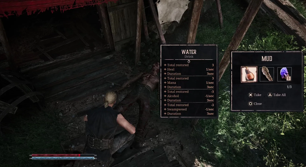 Old Camp NPC Mud