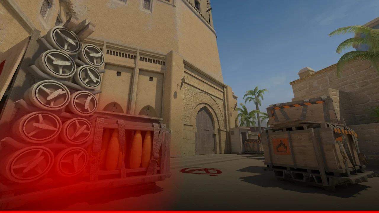 Руководство по CS2 Dust 2: Длинный туннель A, туннели со средними дверями и туннели B