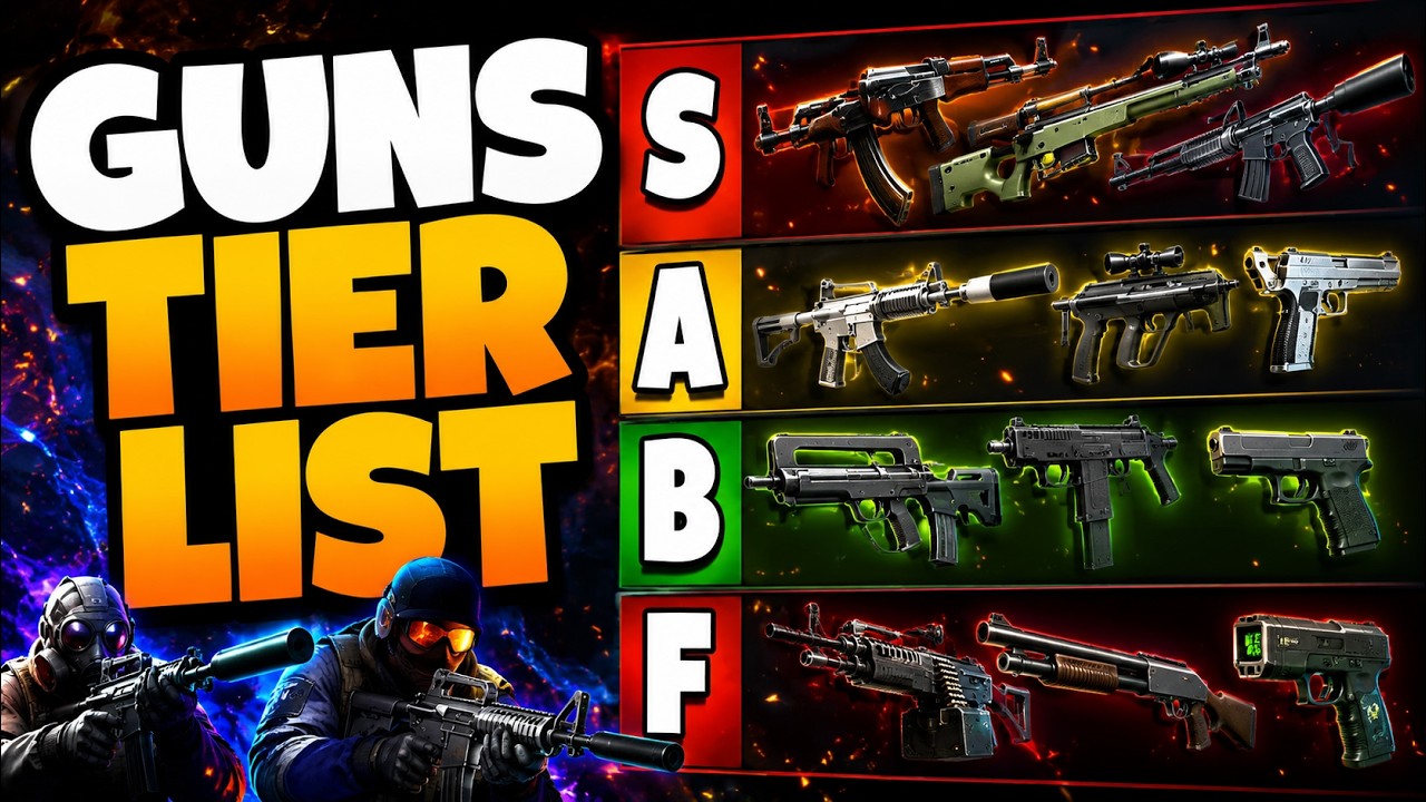 The ULTIMATE CS2 Guns Tier List (2026) | Every Weapon Ranked