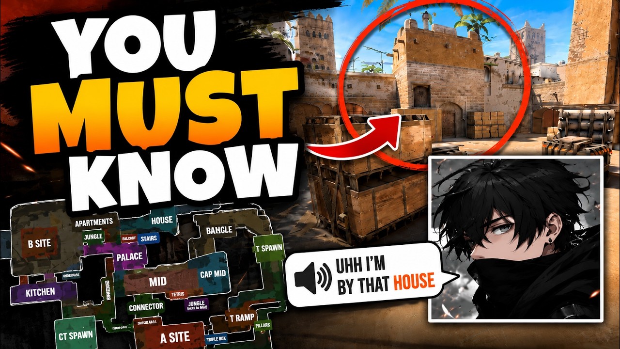 Every Mirage Callout You MUST Know | CS2 Mirage Positions Guide