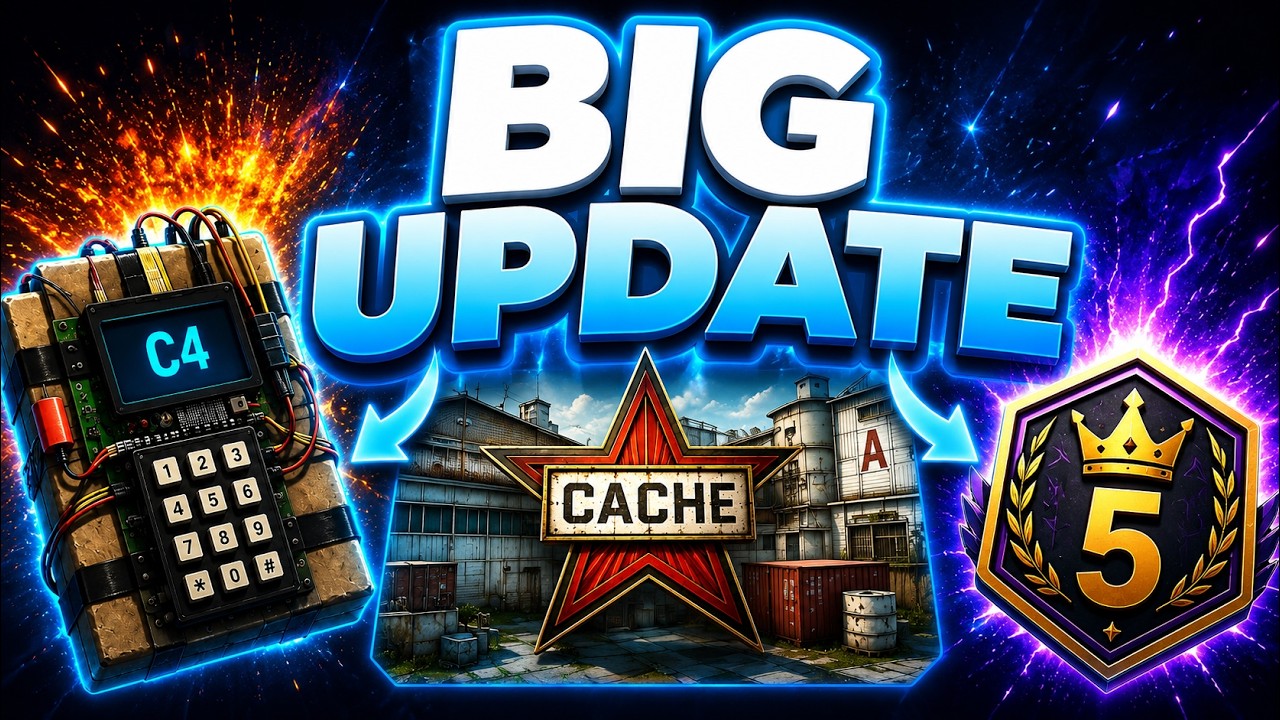 CS2 NEW UPDATE! Cache Returns, NEW C4 Explosion & Premier Season 5