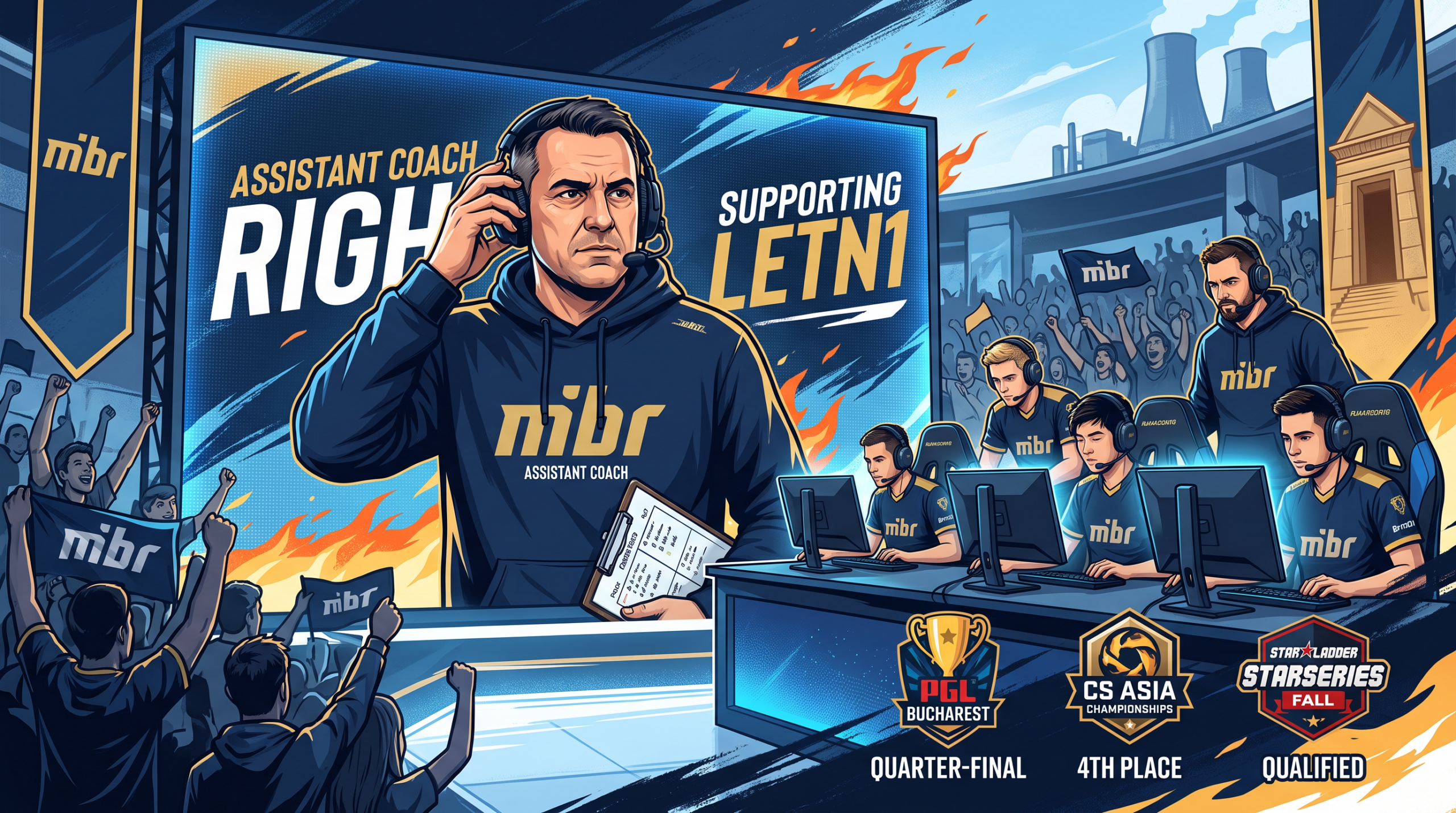 MIBR Adds righi as Assistant Coach for CS2 Roster