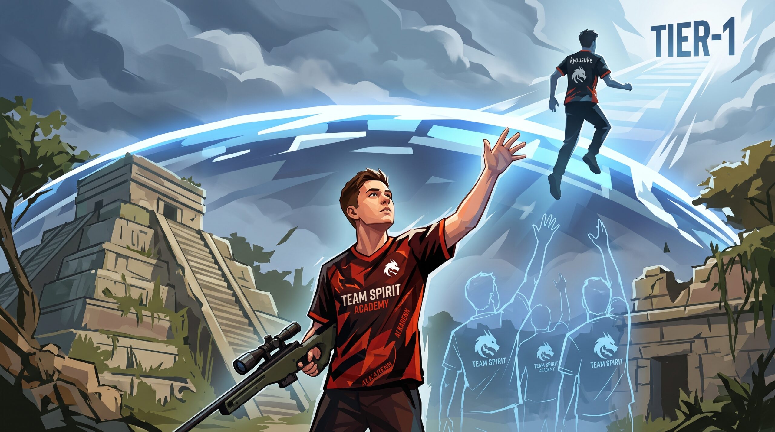 Alkarenn: Команда Spirit Academy достигла потолка после ухода Кёсуке.