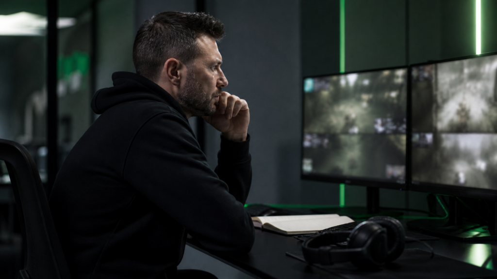 Counter-Strike coach studying the game after a hiatus