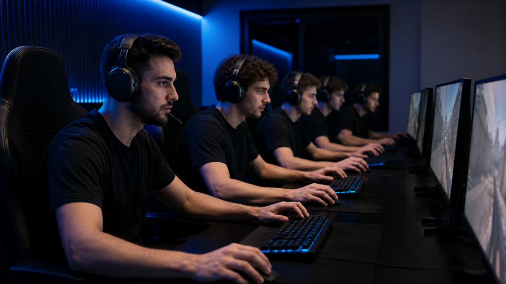 New Brazilian Counter-Strike roster practice