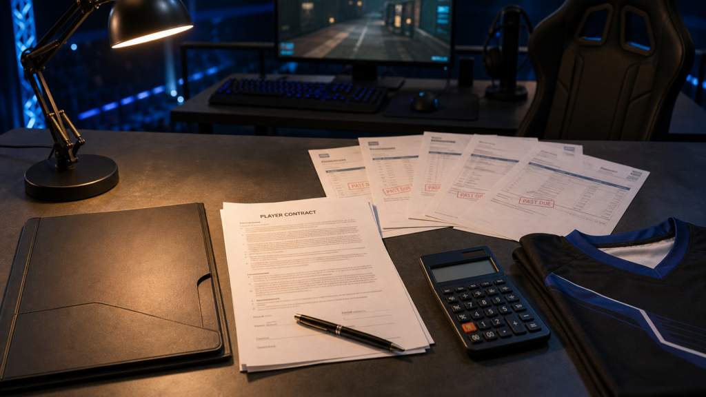 Esports contract payment dispute