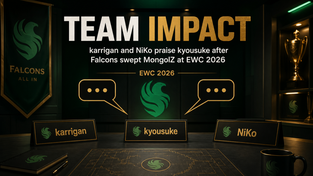 karrigan and NiKo discuss kyousuke's team impact