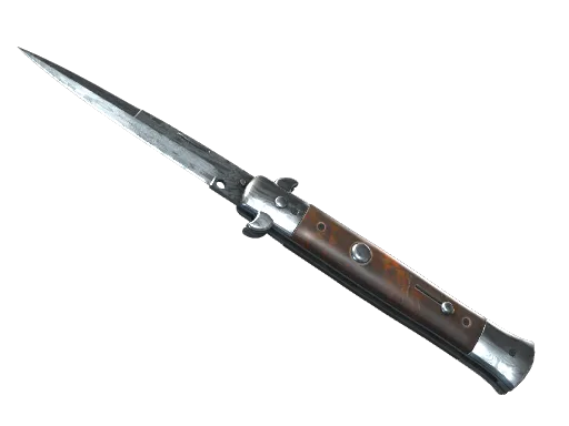 ★ Stiletto Knife | Damascus Steel