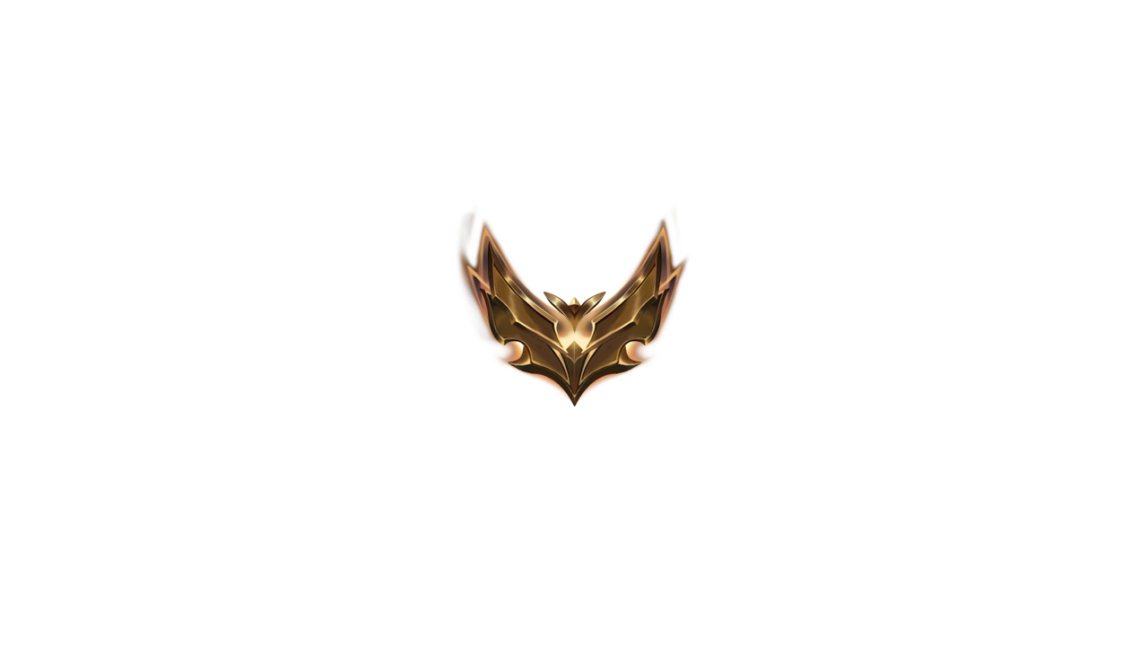 Gold rank emblem