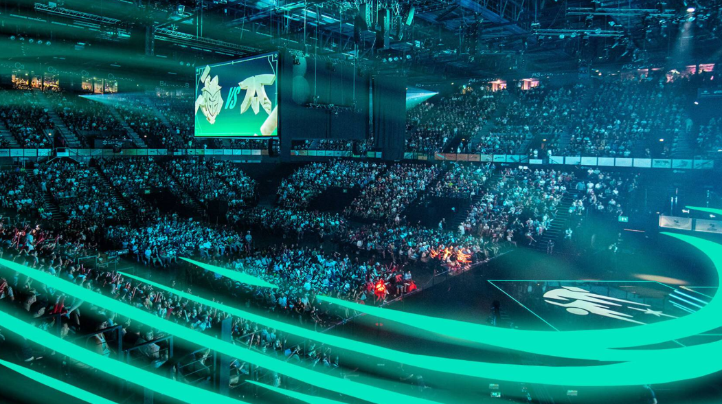 EMEA Masters stage empty