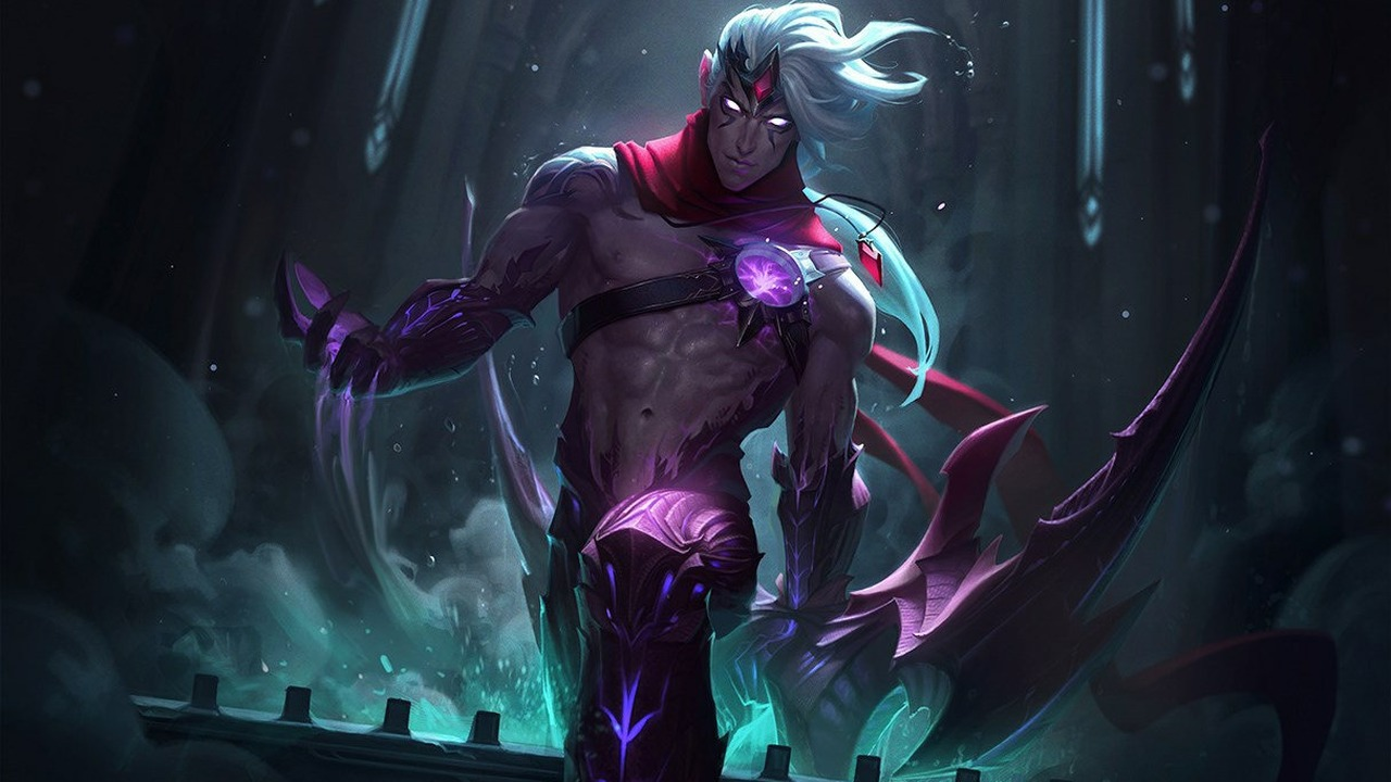 Varus prepares an attack in League of Legends