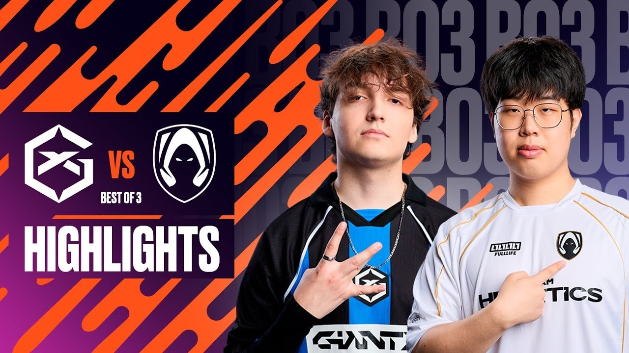 GIANTX and Team Heretics are shown before their LEC series