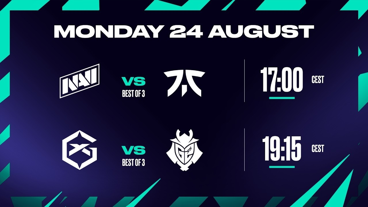 Players from the LEC match day featuring GIANTX and G2