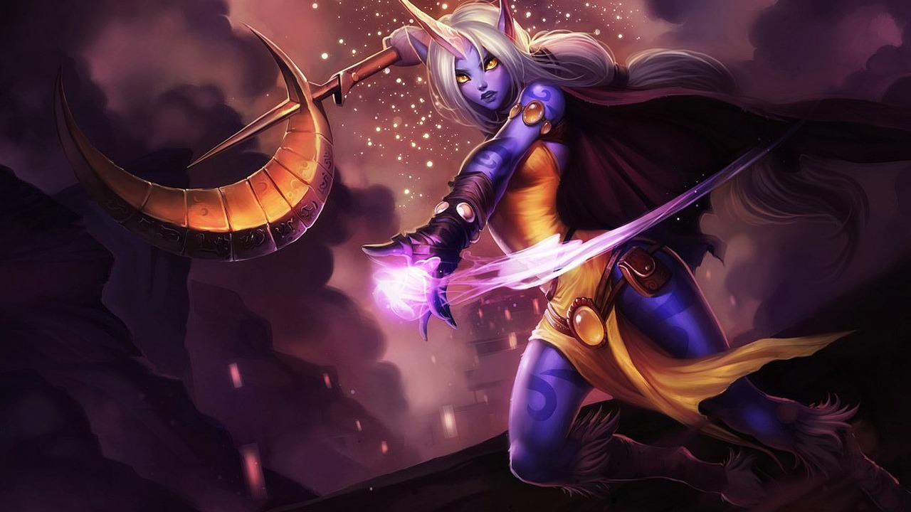 Soraka in official League of Legends artwork