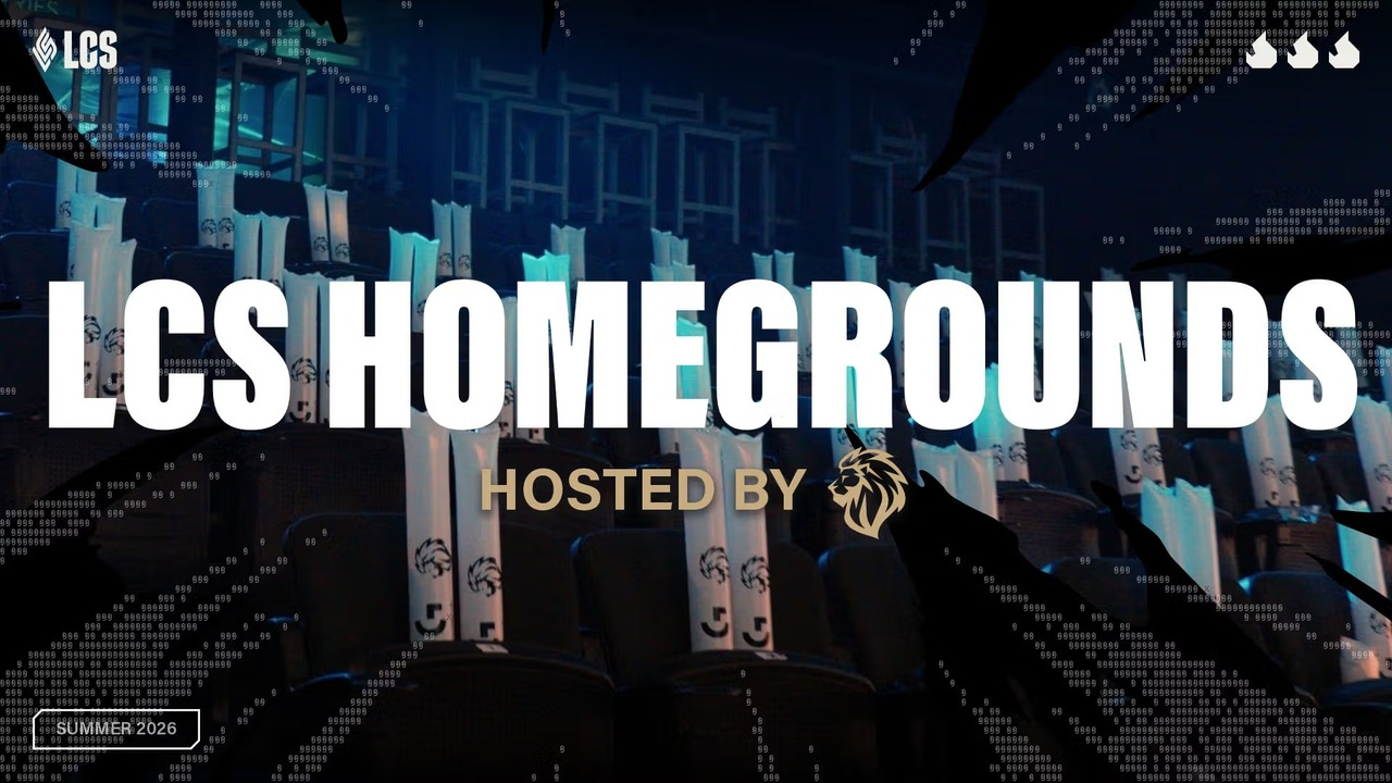 The LCS Homegrounds Mexico City event graphic