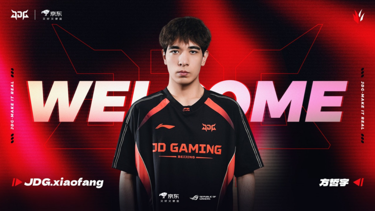 Xiaofang joins JD Gaming for the next LPL stage