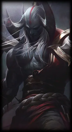 Blood Moon Aatrox — Aatrox skin splash art