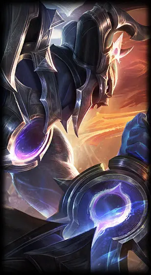 Lunar Eclipse Aatrox — Aatrox skin splash art