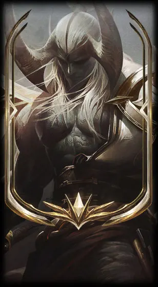 Prestige Blood Moon Aatrox — Aatrox skin splash art