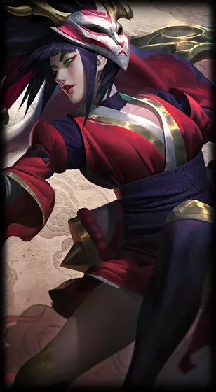 Blood Moon Akali — Akali skin splash art