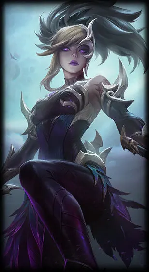 Coven Akali — Akali skin splash art