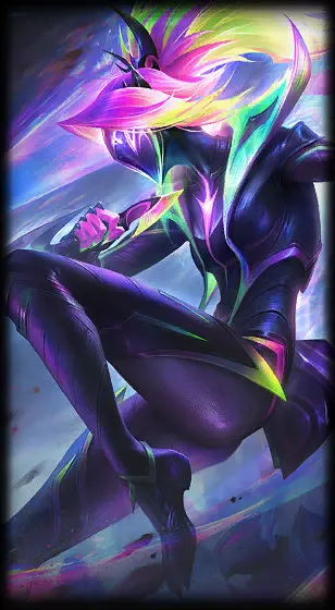 Empyrean Akali — Akali skin splash art