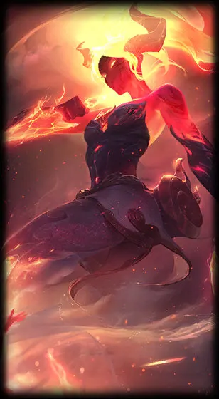 Infernal Akali — Akali skin splash art