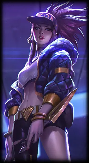 K/DA Akali — Akali skin splash art