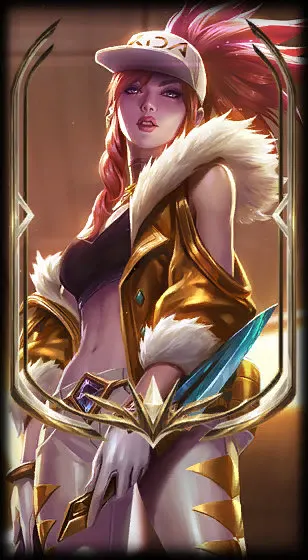 Prestige K/DA Akali — Akali skin splash art