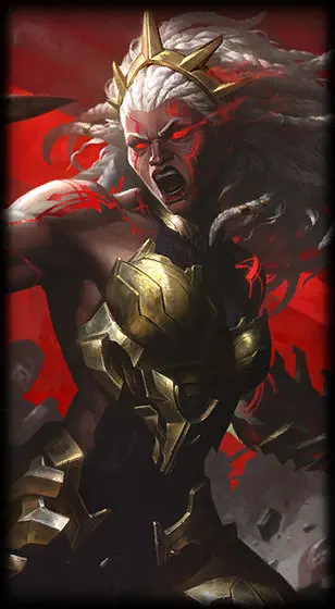 Chosen of the Wolf Ambessa — Ambessa skin splash art