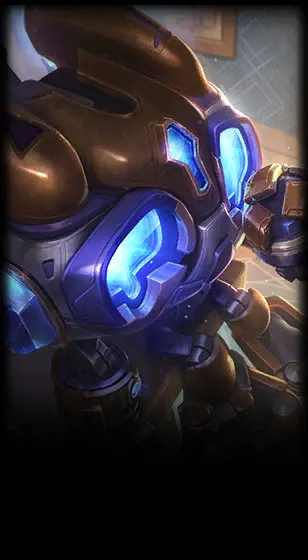 Hextech Amumu — Amumu skin splash art