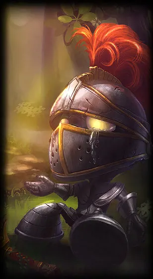 Little Knight Amumu — Amumu skin splash art