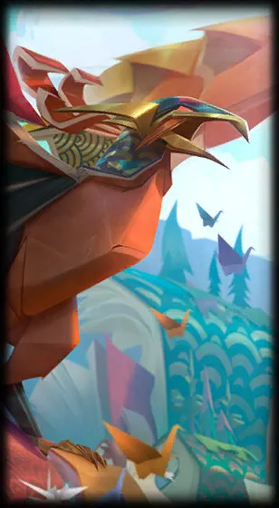 Papercraft Anivia — Anivia skin splash art