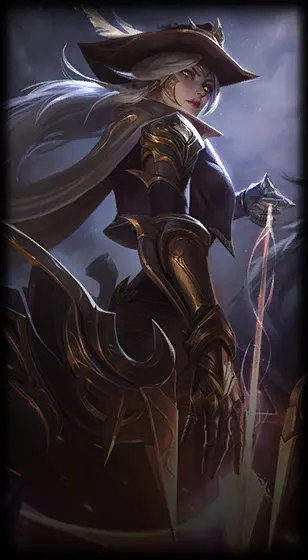 High Noon Ashe — Ashe skin splash art