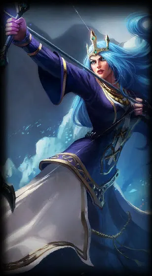 Queen Ashe — Ashe skin splash art