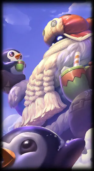 Snow Day Bard — Bard skin splash art