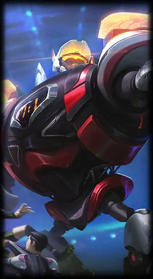 Zenith Games Blitzcrank — Сплэш-арт скина Blitzcrank