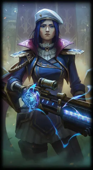 Arcane Commander Caitlyn — Caitlyn skin splash art