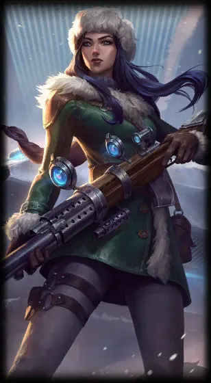 Arctic Warfare Caitlyn — Caitlyn skin splash art