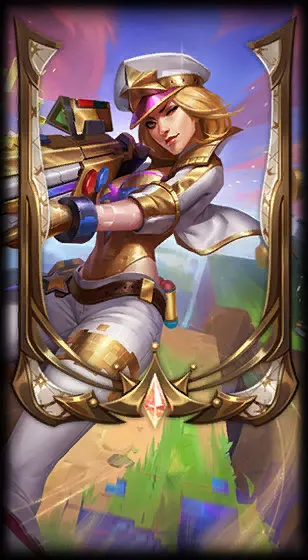 Prestige Arcade Caitlyn (2022) — Caitlyn skin splash art