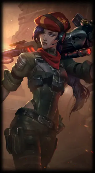 Resistance Caitlyn — Caitlyn skin splash art