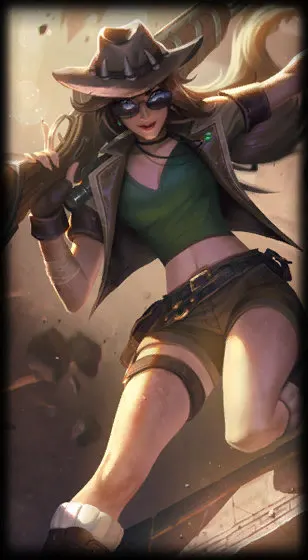 Safari Caitlyn — Caitlyn skin splash art