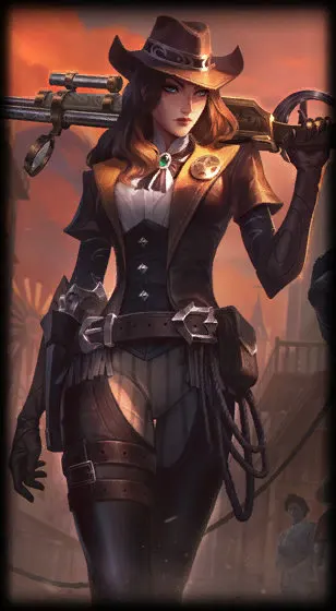 Sheriff Caitlyn — Caitlyn skin splash art