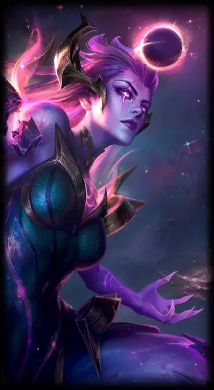 Dark Cosmic Diana — Diana skin splash art