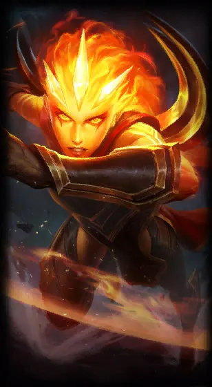 Infernal Diana — Diana skin splash art