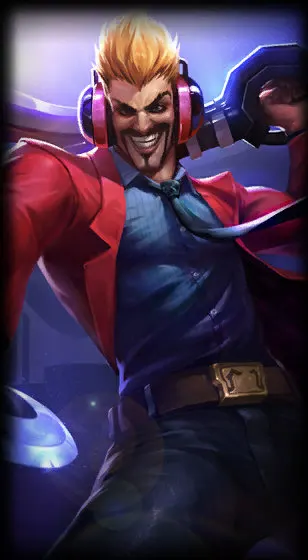 Primetime Draven — заставка скина Дрейвена